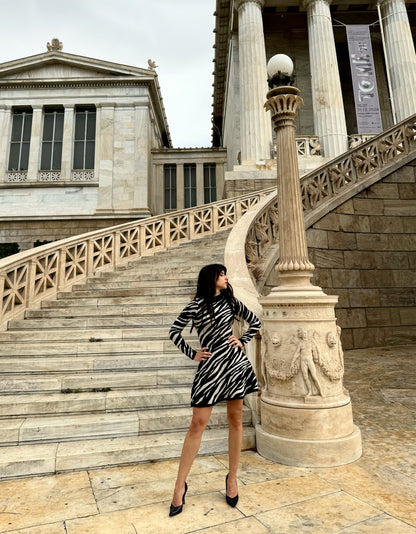 Nora - Zebra Dress