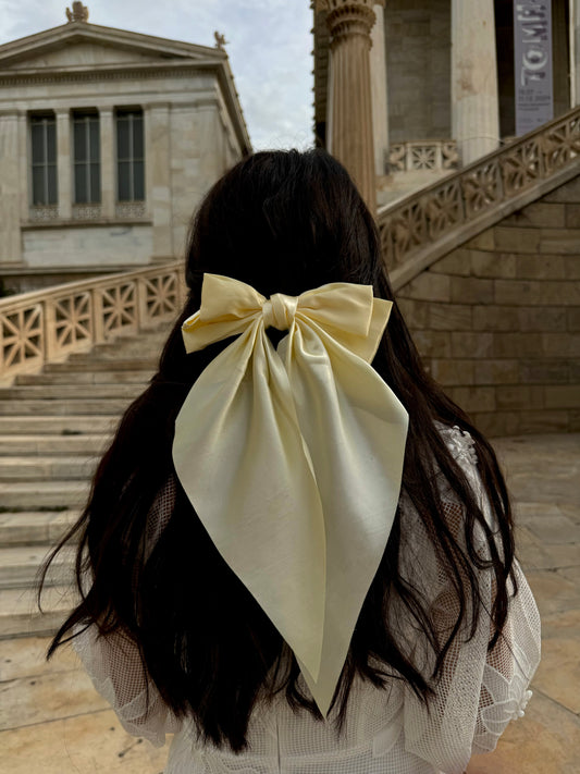 Evelyn - 2 Bows (Black & White)