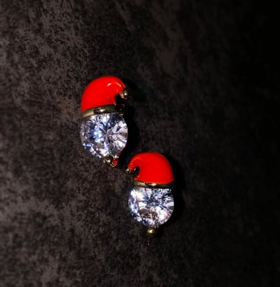 Santa - Earrings - Limited Edition