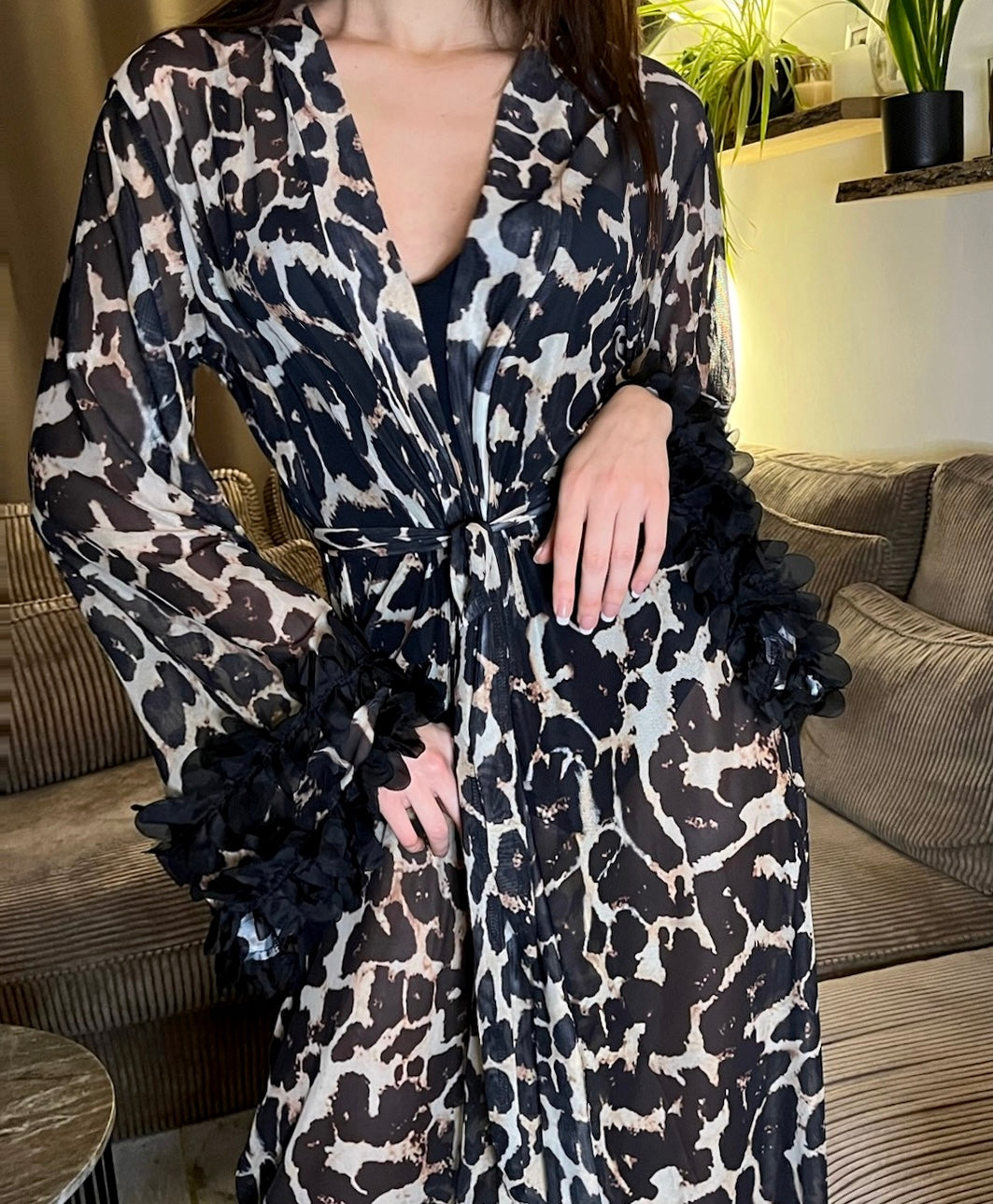 Margot -  Leopar Robe - Limited Edition