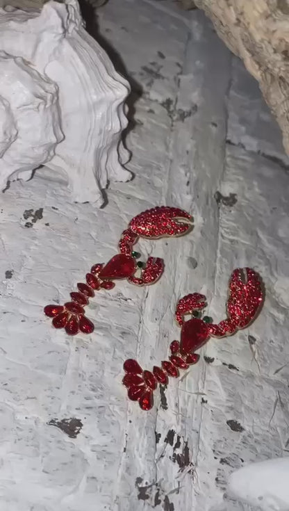 Desiree - Lobster - Earrings